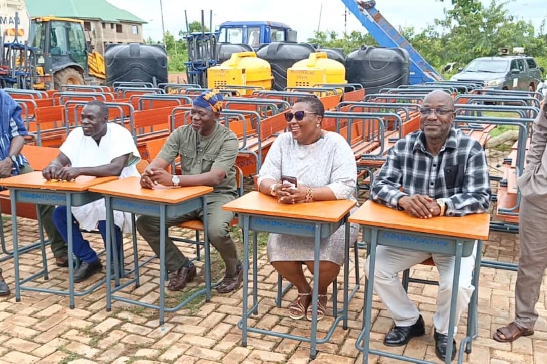 Tatale-Sanguli Schools receive 810 dual desks through Common Fund… As DCE leads intervention to address furniture deficit