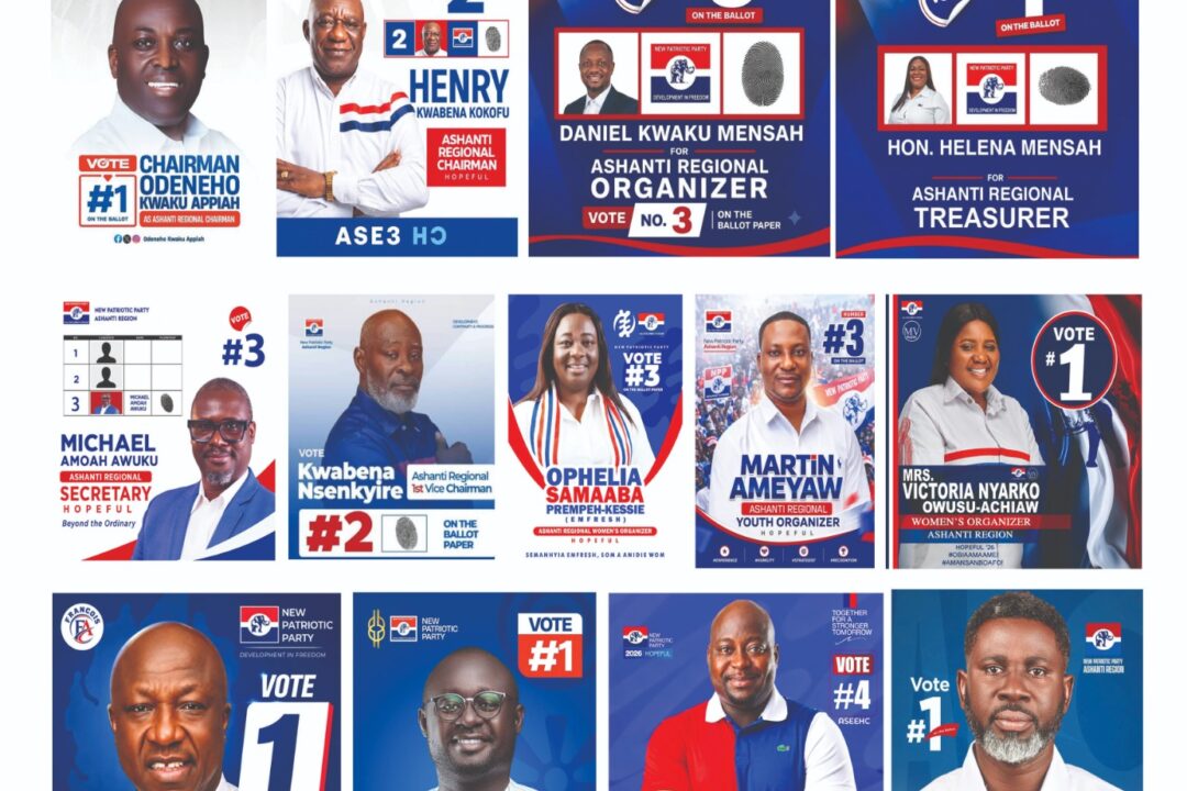34 Aspirants chase 11 positions in Ashanti NPP regional executives election
