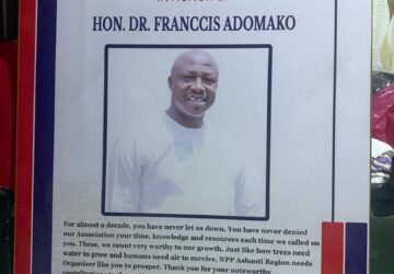 Constituency Secretaries & Deputy Secretaries in Ashanti region honour Francois for a decade of selfless service