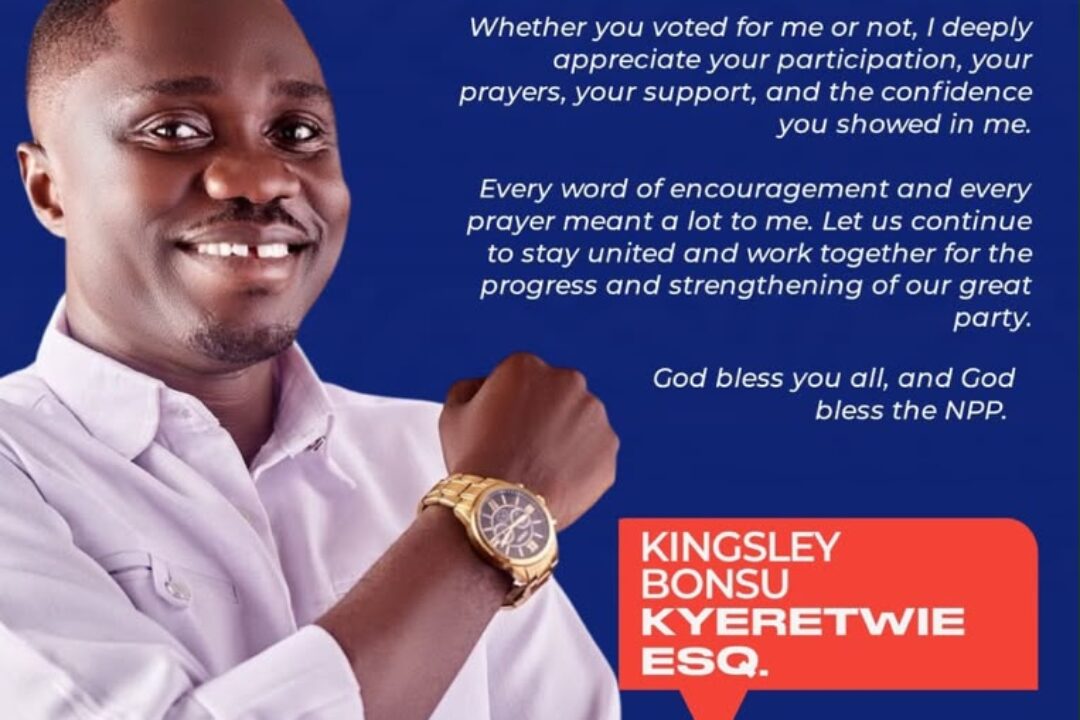 Lawyer Kingsley Bonsu-Kyeretwie thanks Asanteman for massive support