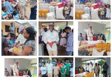 Napo donates food items to Kumasi Children’s Home & 2 other rehabilitation centres