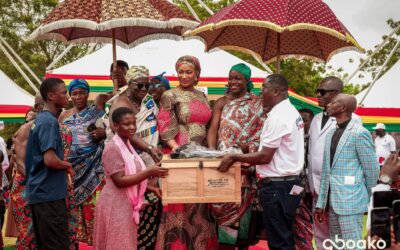 Tano North MP Gideon Boako supports 2,000 SHS entrants with prospectus items