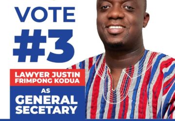 Ashanti NPP delegates must vote to retain Lawyer Justin Kodua as General Secretary-NPP activist urges