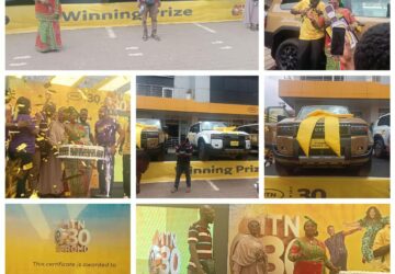 MTN Ghana gives out 3 brand new Toyota Land Cruiser Prados to 3 loyal customers