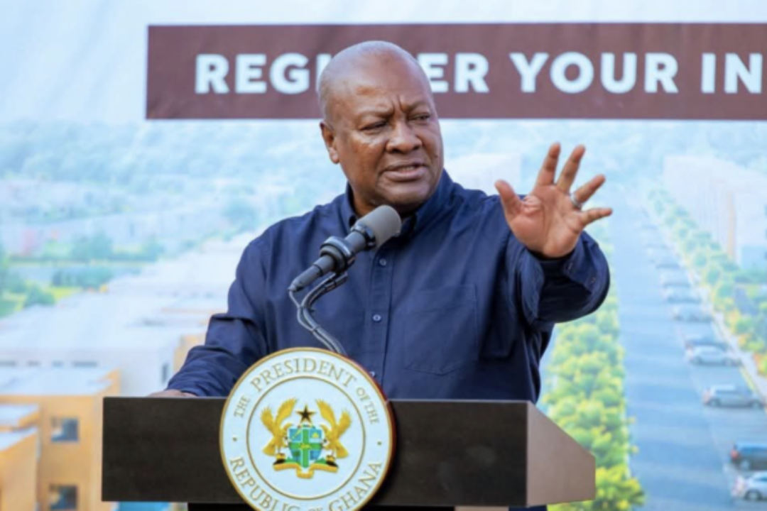 Prez Mahama directs inter-agency task force to submit roadmap to deal with drug trafficking in 2 weeks