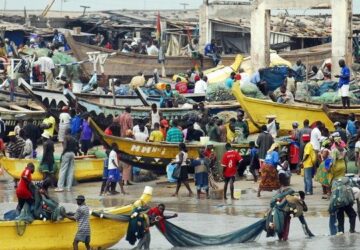 Police search for missing fishing canoe & 7 crew members after vessel failed to return from a fishing expedition offshore Axim