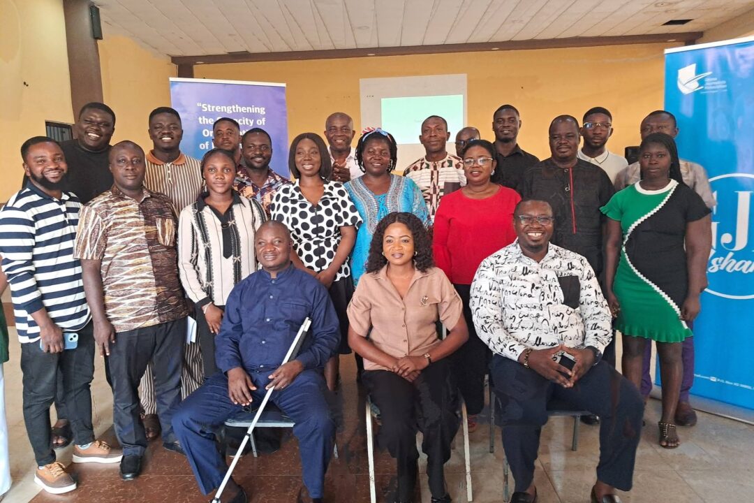 Media professionals trained to promote rights-based, inclusive & development-oriented reporting
