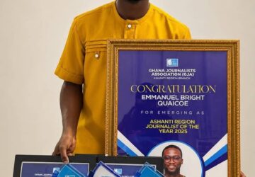 From BIOCHEMISTRY TA to Ashanti GJA JOURNALIST OF THE YEAR