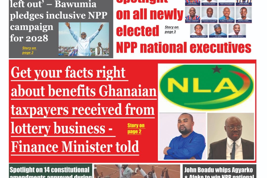 Monday, 5th October,2026 edition of The New Trust newspaper