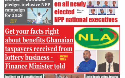 Monday, 5th October,2026 edition of The New Trust newspaper