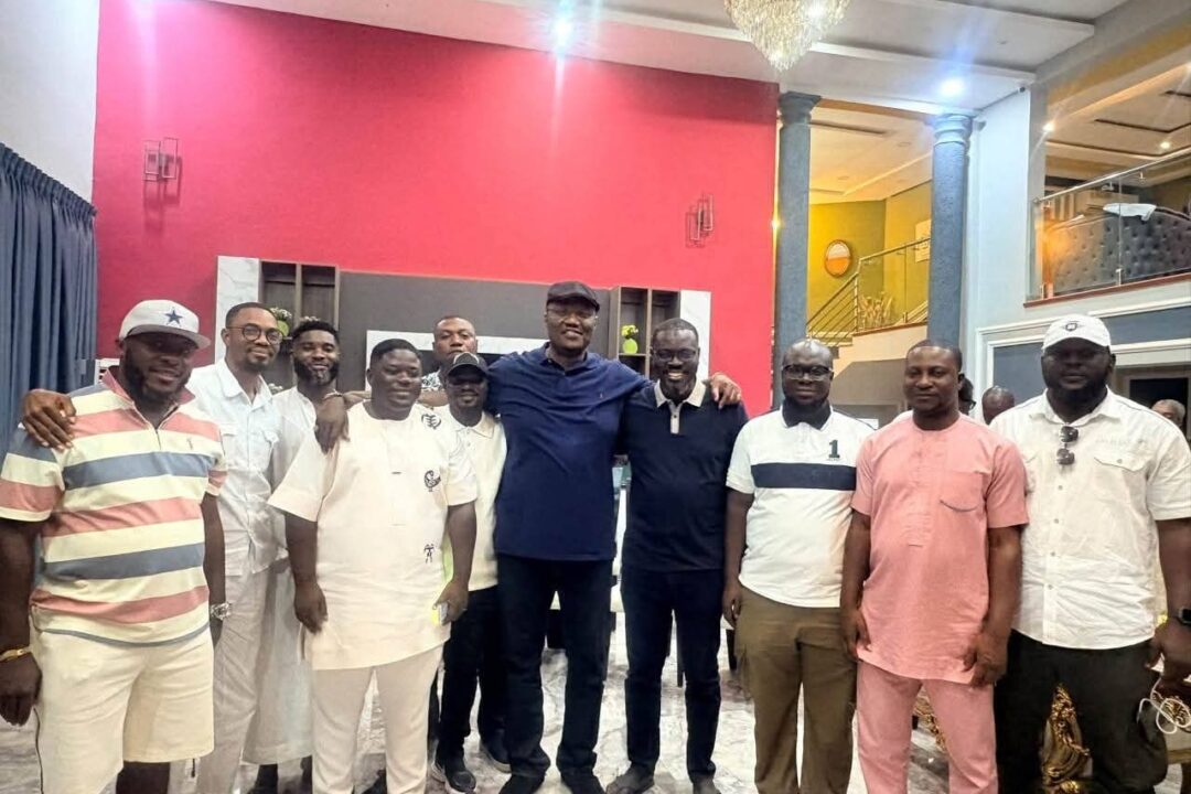 16 NPP Regional youth Organizers pay courtesy call on Dr.Ayew Afriye