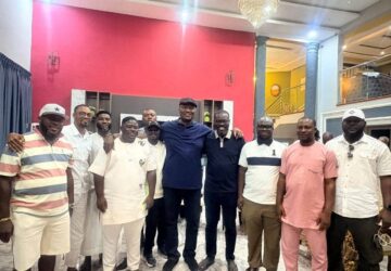 16 NPP Regional youth Organizers pay courtesy call on Dr.Ayew Afriye
