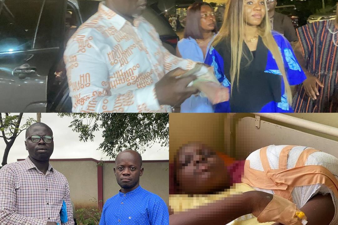 Kofi Job & wife donate GH¢37,500 to fund surgery of partially blind patient & one other