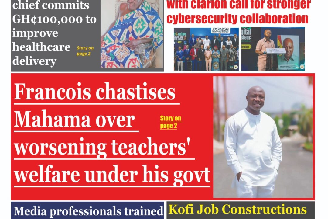 The New Trust newspaper,Thursday, 18th October, 2026 edition