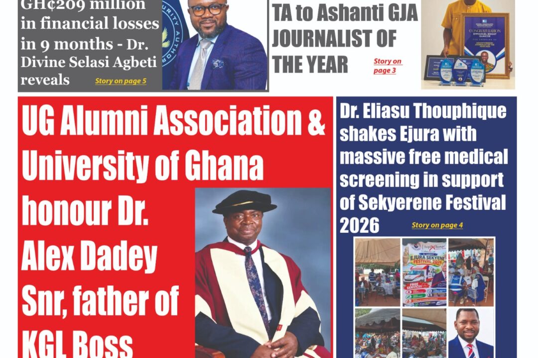 The New Trust newspaper, Monday, 26th October, 2026 edition
