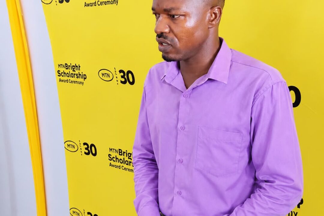 MTN Ghana Bright Scholarship award rescues UDS level 400 medical student cum kebab seller from financial distress