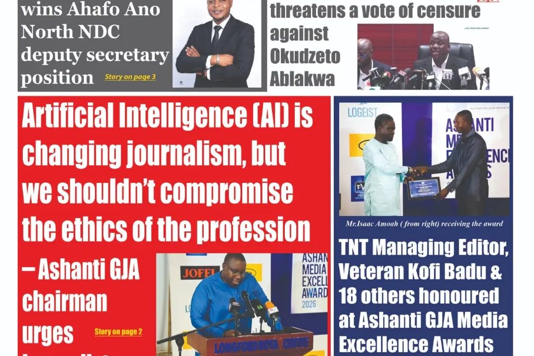 The New Trust newspaper, Wednesday, 28th October, 2026 edition