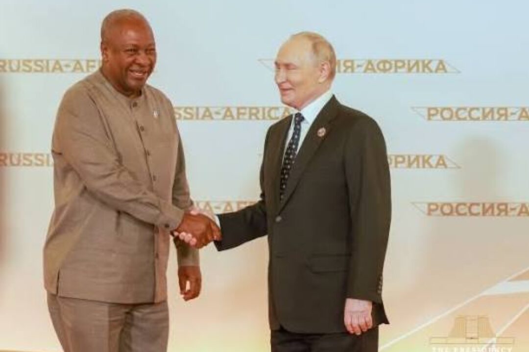 Ghana is in talks with Russia over first nuclear power station – Prez Mahama reveals